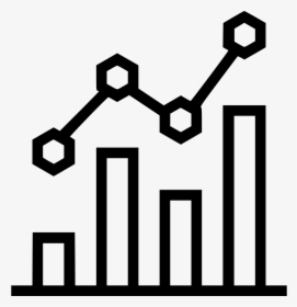 Bar Line Chart Report Analytics Statistic - Google Analytics Report Icon, HD Png Download, Transparent PNG