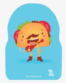 Brody The Singing Taco - Cartoon, HD Png Download, Transparent PNG