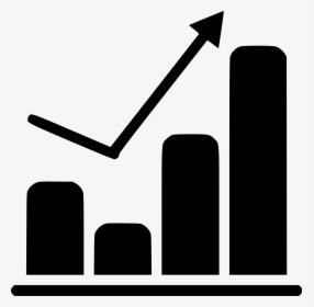 Statistics Clipart Line Graph - Bar Chart Icon Png, Transparent Png, Transparent PNG