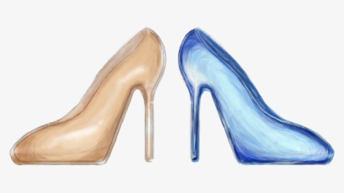 Cinderella Slippers Compare - Basic Pump, HD Png Download, Transparent PNG