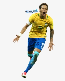 Goal By Neymar Jr Png Brazil - Neymar Brazil 2018 Png, Transparent Png, Transparent PNG