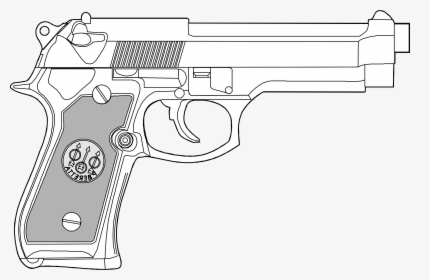 Mm Big Image Png - 9mm Handguns Clip Art, Transparent Png, Transparent PNG