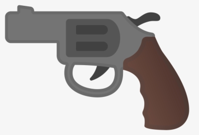 Pistol Icon - Transparent Background Gun Emoji, HD Png Download, Transparent PNG