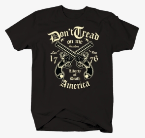 Don 039 T Tread On Me With Crossed Pistols 2nd Amendment - Nigeria Customize Tshirts, HD Png Download, Transparent PNG