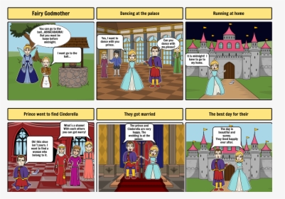 Cinderella Story Cartoon, HD Png Download, Transparent PNG