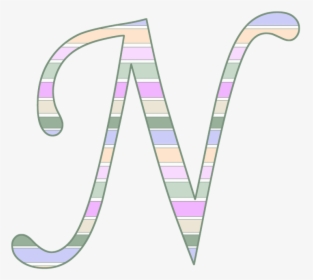 Alphabet M-stripes Font - Illustration, HD Png Download, Transparent PNG