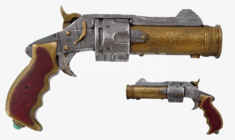 Clip Art Steampunk Revolver Cc By - Medieval Fantasy Medieval Rifle, HD Png Download, Transparent PNG