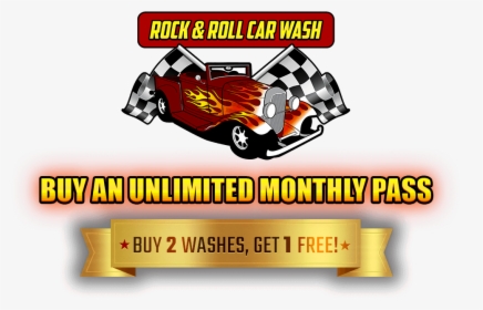 Rock & Roll Car Wash - Custom Car, HD Png Download, Transparent PNG