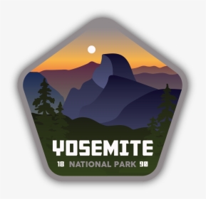Yosemite National Park Sticker, HD Png Download, Transparent PNG