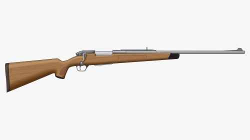 Draw A Bolt Action Rifle, HD Png Download, Transparent PNG