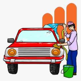 Transparent Car Detailing Png - Car Wash Cartoon Png, Png Download, Transparent PNG