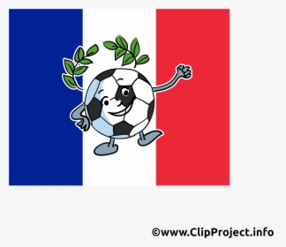 Ballon De Football Drapeau France - Smiley Foot, HD Png Download, Transparent PNG