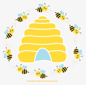 Honey Bee Hive Clip Art, HD Png Download, Transparent PNG