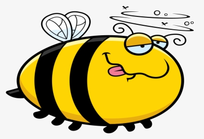 Cartoon Drunk Bee, HD Png Download, Transparent PNG
