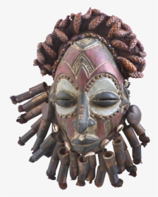 Bamileke West African Ceremonial Mask , Png Download, Transparent Png, Transparent PNG