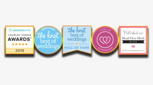 2019 Web Banner Awards - Knot Best Of Weddings, HD Png Download, Transparent PNG