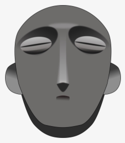 Head,eye,neck - Mask, HD Png Download, Transparent PNG