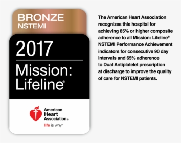 Lifeline Award Icon - Mission Lifeline Nstemi Bronze, HD Png Download, Transparent PNG