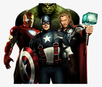 Captain America Iron Man Thor, HD Png Download, Transparent PNG