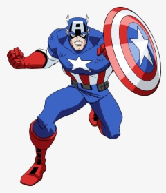 Transparent Os Vingadores Png - Captain America Clipart, Png Download, Transparent PNG