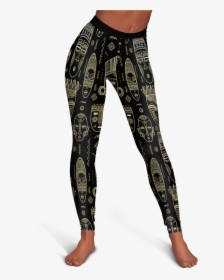 African Mask Leggings   Class, HD Png Download, Transparent PNG