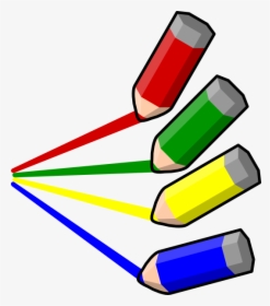 Color Pencil Stripes Svg Clip Arts - Drawing Paper Clipart, HD Png Download, Transparent PNG
