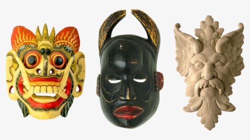 Wooden Mask Png, Transparent Png, Transparent PNG