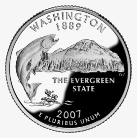 2007 Wa Proof - Washington State Quarter, HD Png Download, Transparent PNG