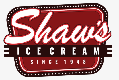 Shaw S Ice Cream - Shaws Ice Cream, HD Png Download, Transparent PNG