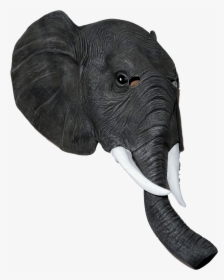 Transparent Robin Mask Png - Elephant Mask Png, Png Download, Transparent PNG