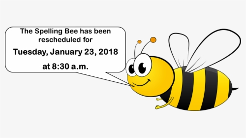 Creative Commons Image Of A Bee With A Speech Bubble - Cartoon Transparent Background Bee, HD Png Download, Transparent PNG