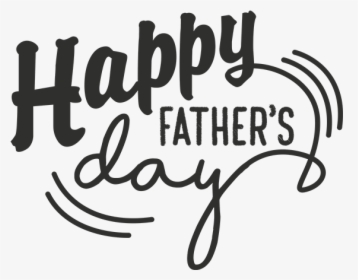 Happy Fathers Day Word Art In Transparent Png Background - Happy Fathers Day Word, Png Download, Transparent PNG