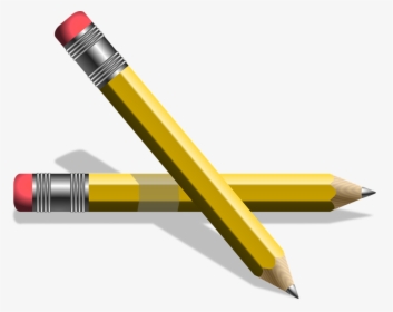 Pencil Pen Write Vector Graphic Pixabay - Sets Of Pencil Clip Art, HD Png Download, Transparent PNG