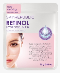 Retinol Hydrogel Face Mask - Blond, HD Png Download, Transparent PNG