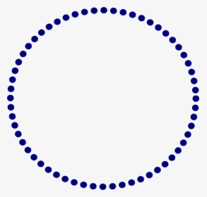 Dot Clipart Small - Polka Dot Circle Border, HD Png Download, Transparent PNG