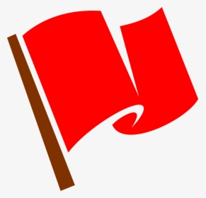 Transparent Red Flag Png - Flag Logo Black And White, Png Download, Transparent PNG