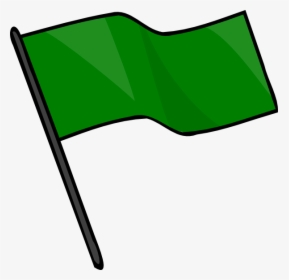 Green Flag Svg Clip Arts - Green Racing Flag Clipart, HD Png Download, Transparent PNG