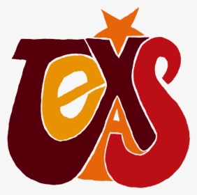 Texas Lone Star Word Art Design - Emblem, HD Png Download, Transparent PNG