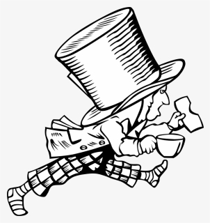 Mad Hatter, Alice In Wonderland, Tale, Fairy, Story - Mad Hatter Tenniel Illustrations Alice In Wonderland, HD Png Download, Transparent PNG