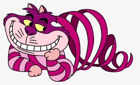 Clipart Smile Alice In Wonderland Cat - Disney Cheshire Cat Disappearing, HD Png Download, Transparent PNG