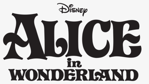 Transparent Alice In Wonderland Flowers Png - Alice In Wonderland Disney Logo, Png Download, Transparent PNG