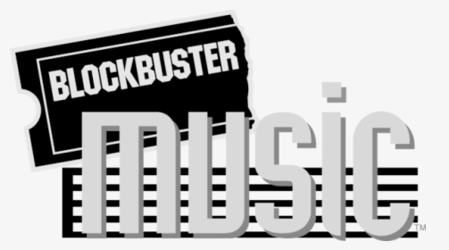 Blockbuster Music Stores Logo Png, Transparent Png, Transparent PNG
