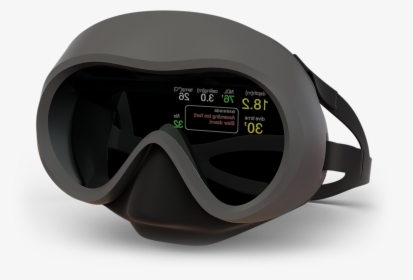 Goggles Transparent Diving - Personal Computer Hardware, HD Png Download, Transparent PNG