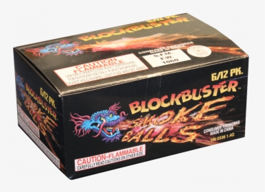 Blockbuster Smoke Balls Box - Box, HD Png Download, Transparent PNG
