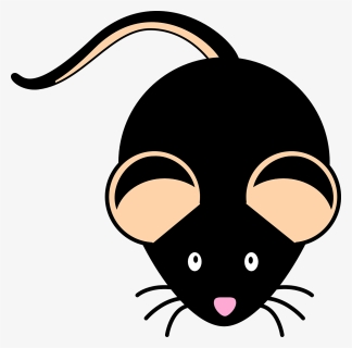Mouse, Black, Mice, Animal, Rodent - Black Mouse Clipart, HD Png Download, Transparent PNG