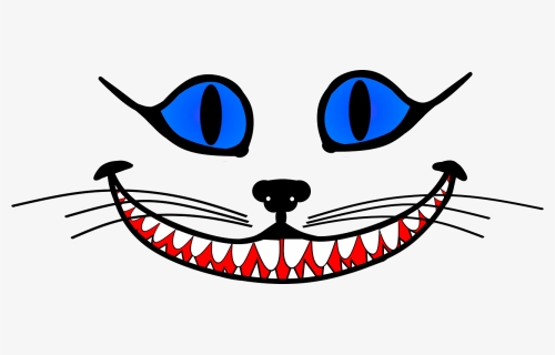 Cheshire Cat Cat Cat S Eye Alice In Wonderland - Ojos De Gato Png, Transparent Png, Transparent PNG