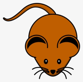 Mouse Clipart Vector Brown - Brown Mouse Clipart, HD Png Download, Transparent PNG
