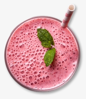 Small Strawberry Milkshake Src Https - Milkshake With No Straw, HD Png ...