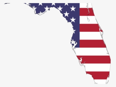Transparent Us Flag Png - Florida United States Flag, Png Download, Transparent PNG