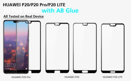 P20 Full Glue Glass, HD Png Download, Transparent PNG